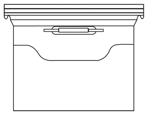 Bild 1 von VISIMAP TERMINMAPPE A4 QUER  mit 2 angeschweißten Bogenschnitt-Taschen und 80 mm Heftzunge