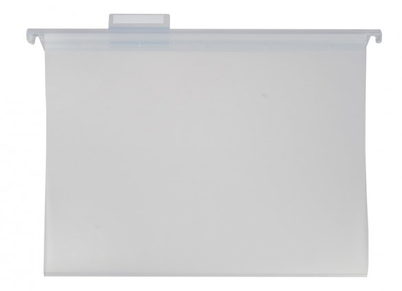 Bild 1 von Polypropylen-PP-Hängemappe 0,45 mm mit 2 Kunststoffhängeschienen inkl. Reiter und Einsteckschild