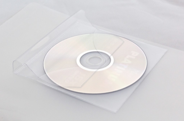 Bild 1 von Selbstklebende CD-Tasche mit Klappe