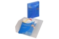 Bild 4 von Polypropylen-PP-Sammelbox,transparent,  0,6 mmm, Füllhöhe 40 mm, blau-transparent